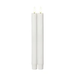 Antikljus LED 2-Pack Vit