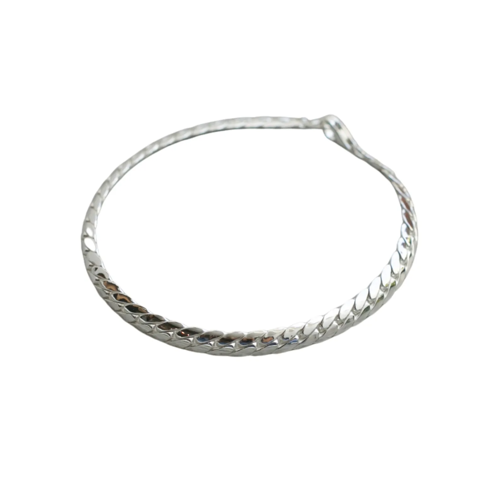 Armband Blanca 19 cm silver