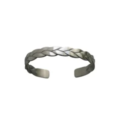 Armband Braid matt stål