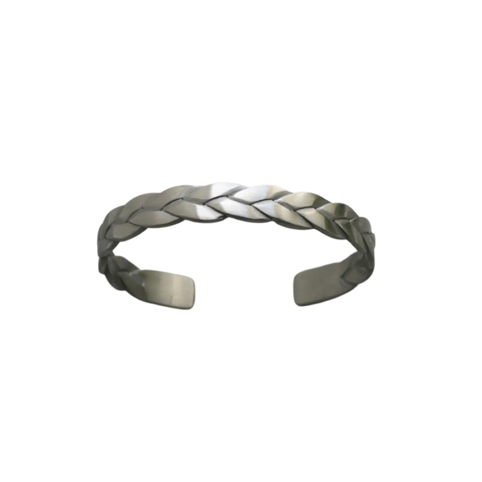 Armband Braid matt stål