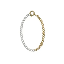 Armband Fusion silver/guld