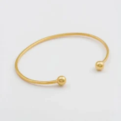 Armband Strict Plain Ball Guld -