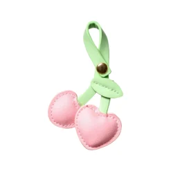 BAG CHARM Cherry Pink