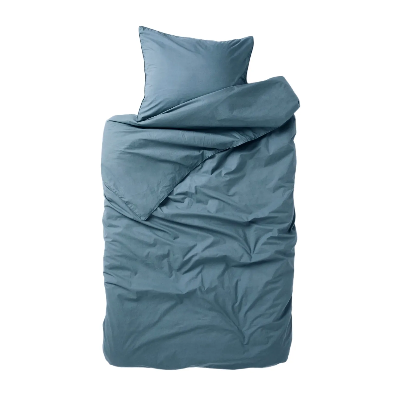 Bäddset Vide Percale 150x210cm Blå