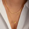 Berlock beloved heart Guld