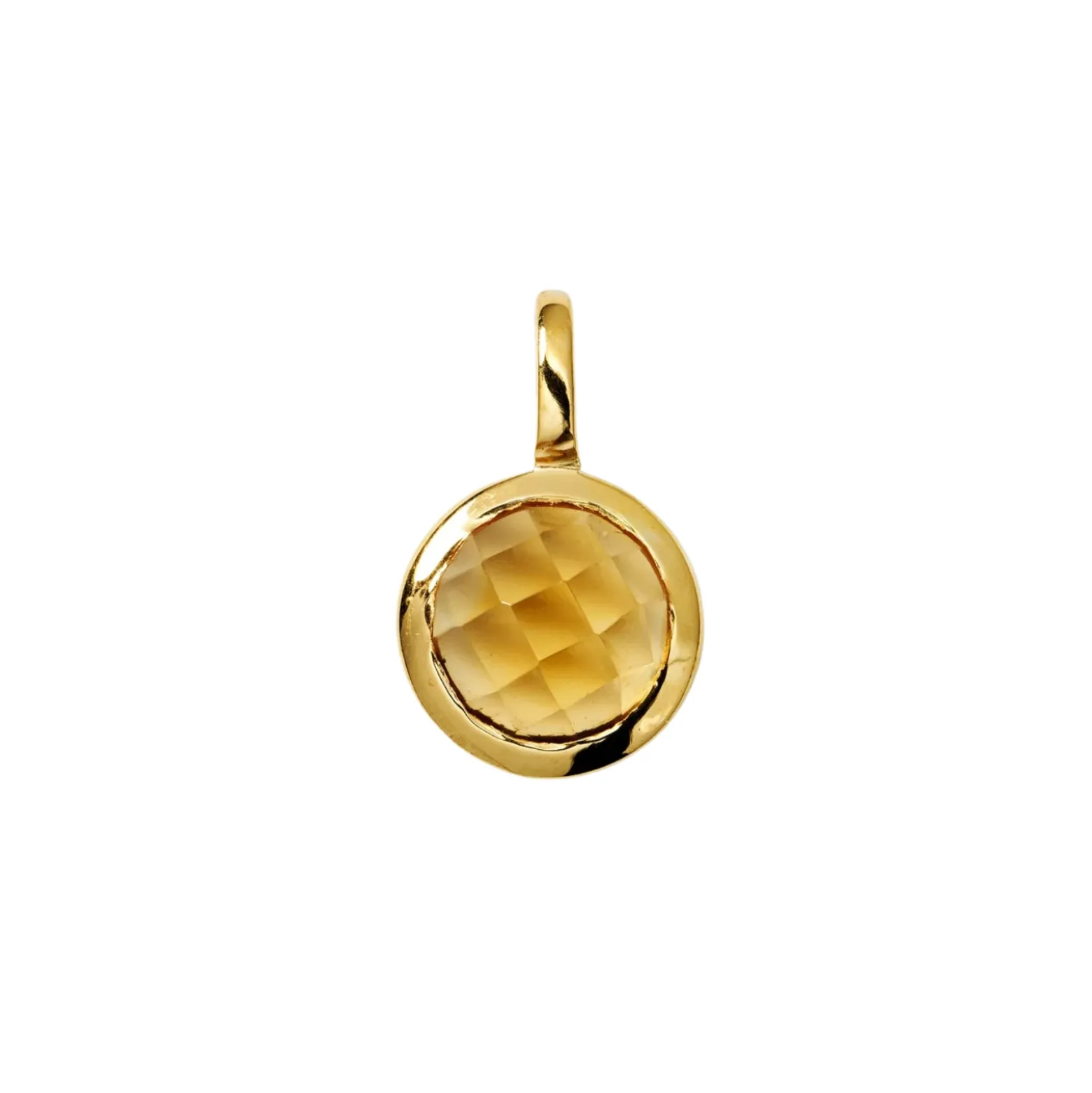 Berlock Beloved Månadssten November Guld