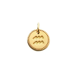 Berlock Beloved Zodie Aquarius Guld