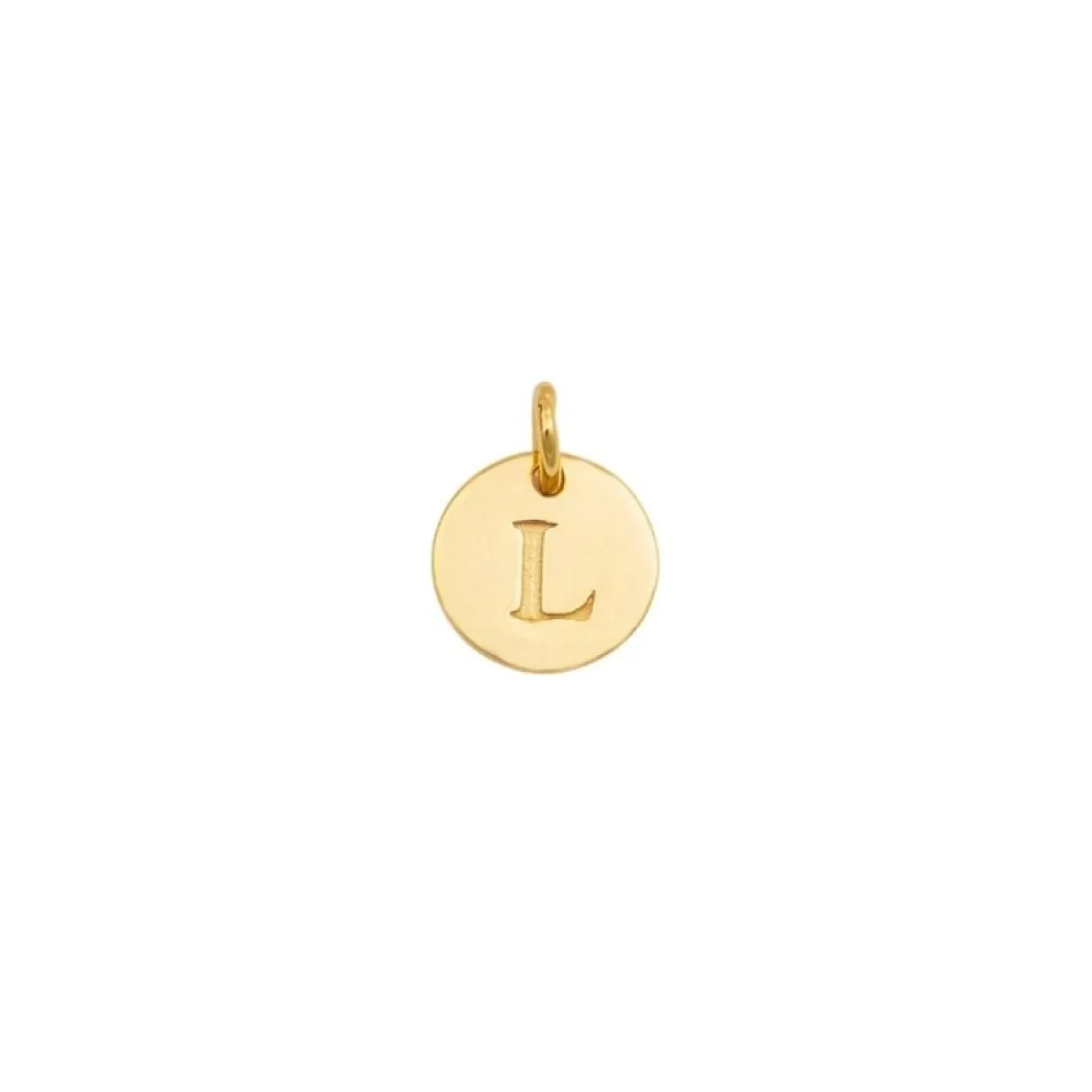 Berlock Mini Letter Guld L