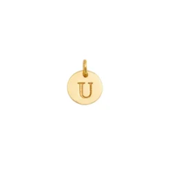 Berlock Mini Letter Guld U
