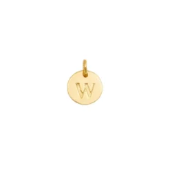 Berlock Mini Letter Guld W