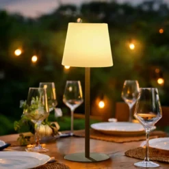 Bordslampa Arc Solcell USB
