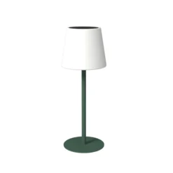 Bordslampa Arc Solcell USB Nordic green