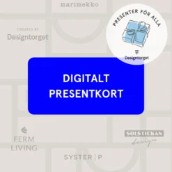 Digitalt presentkort 500 kr