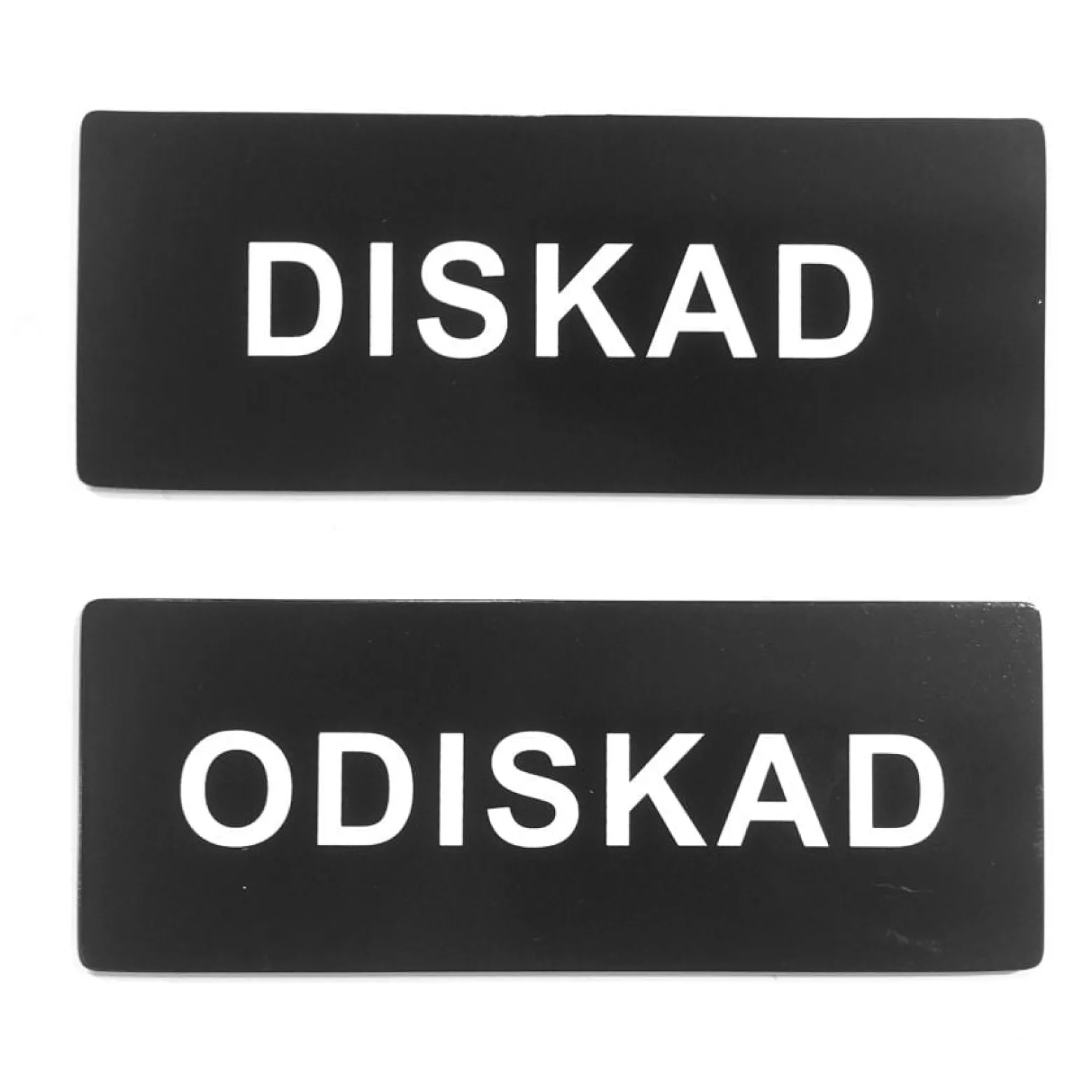 Diskmaskinsskylt magnetisk