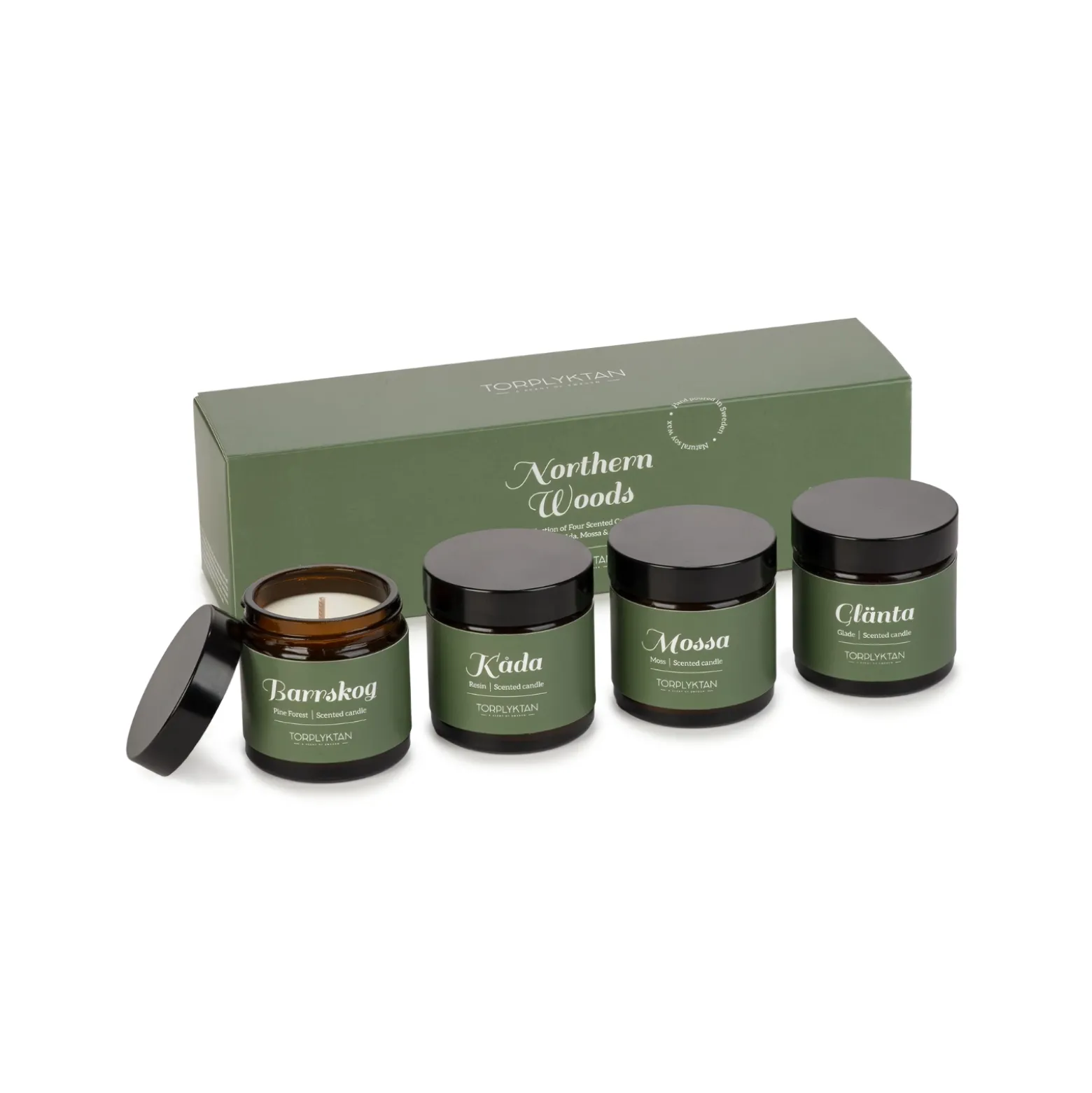 Doftljus Northern Woods 50gr 4-pack