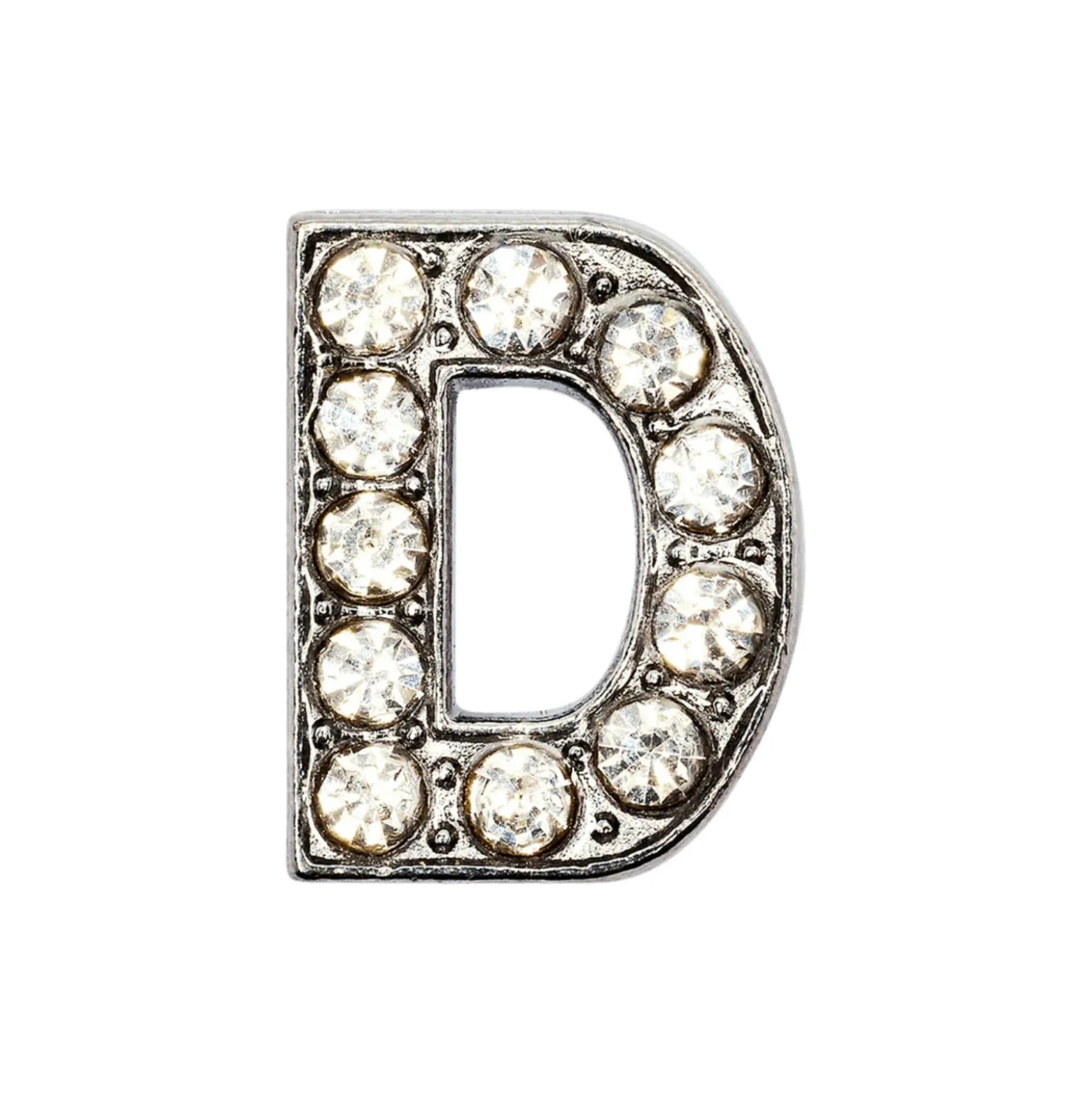 DRMZ D - Silver Rhinestone