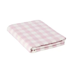Duk Gingham 145x250 cm Ljusrosa