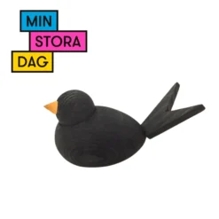 Fågel Trä svart