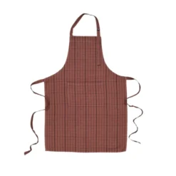 Förkläde Rutan 70x90 cm Rost