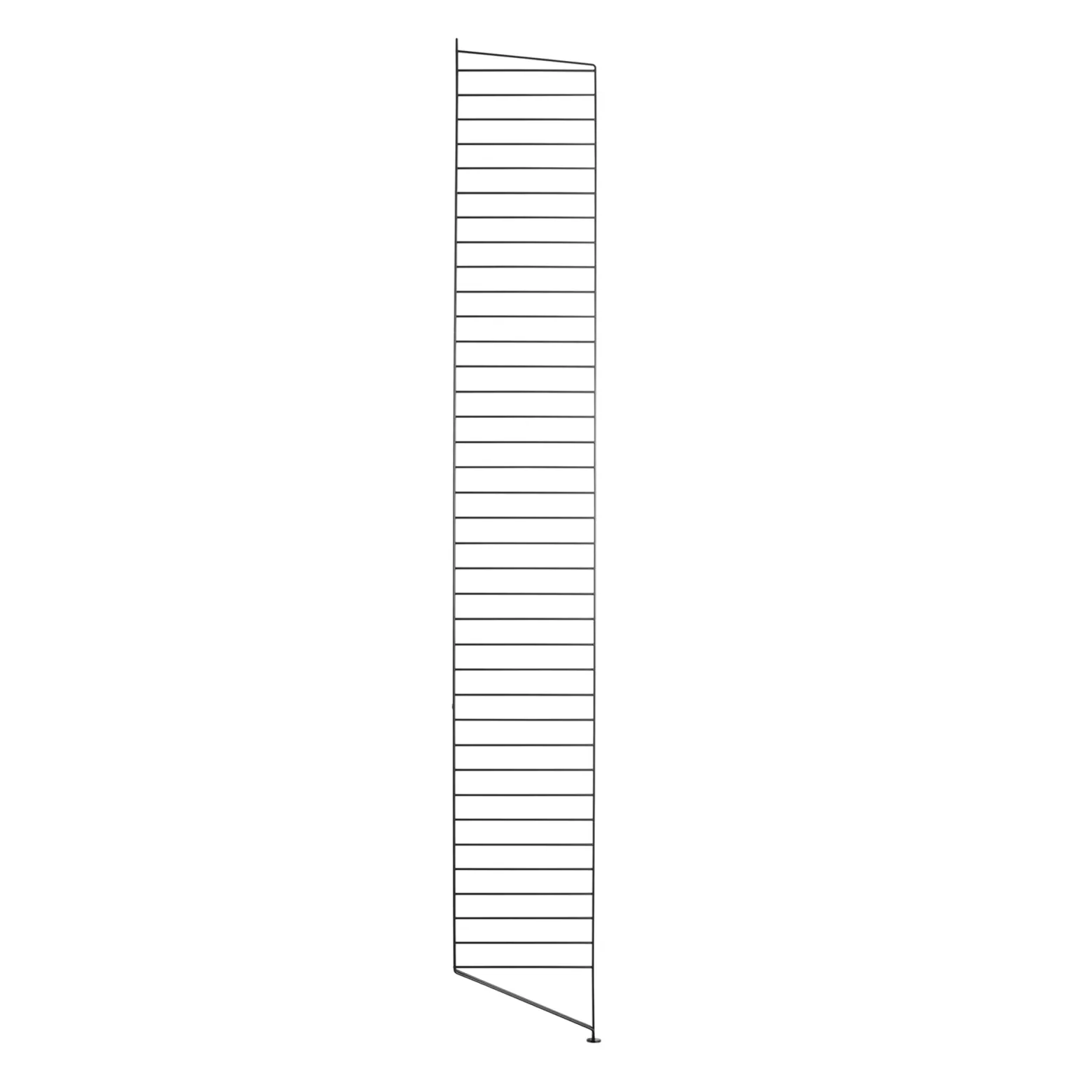 Golvgavel 200x30 1-p svart