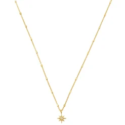 Halsband North Star Guld