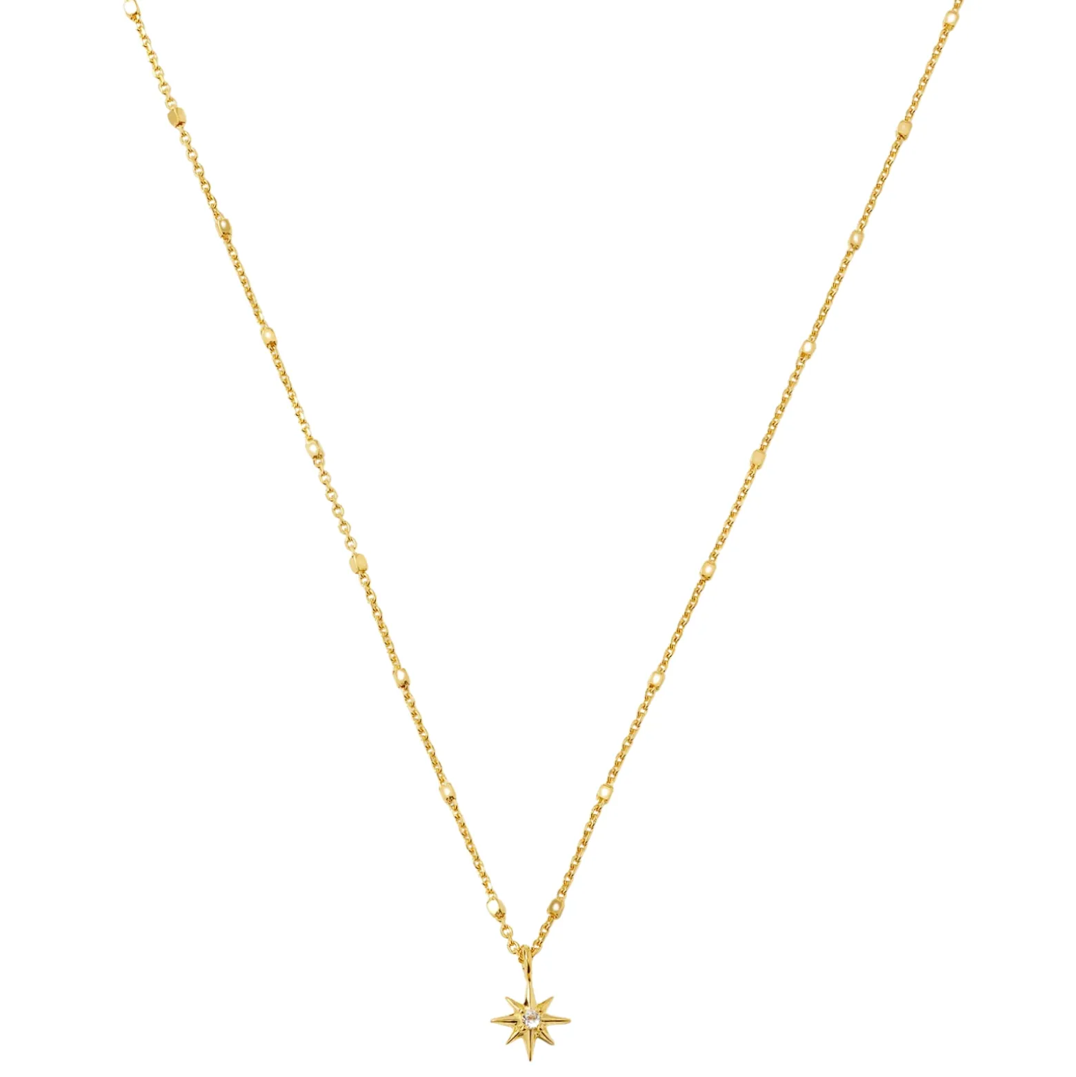 Halsband North Star Guld