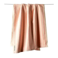 Handduk Naram 70 X 140 cm Rosa/Creme