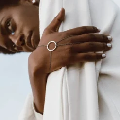 Handsmycke silverring