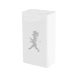 Kaffeburk vit/silver