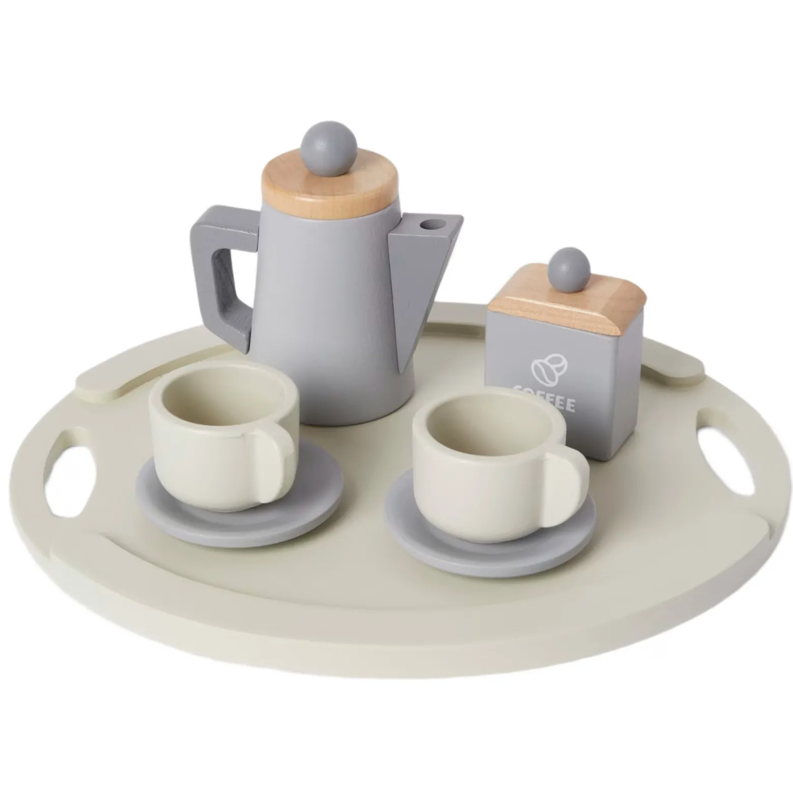 Kaffeset Lisa Grå