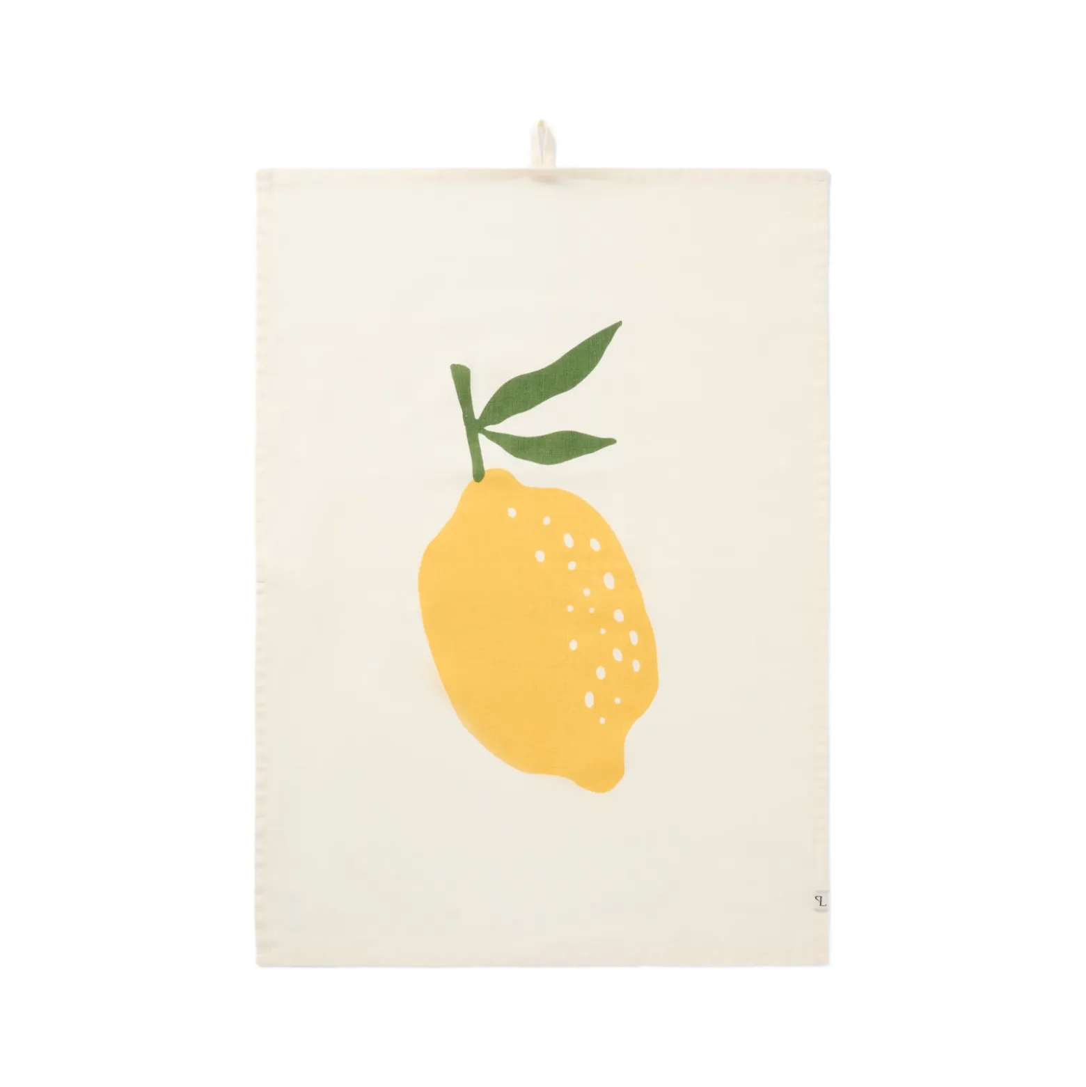 Kökshandduk Block 50x70 cm Lemon