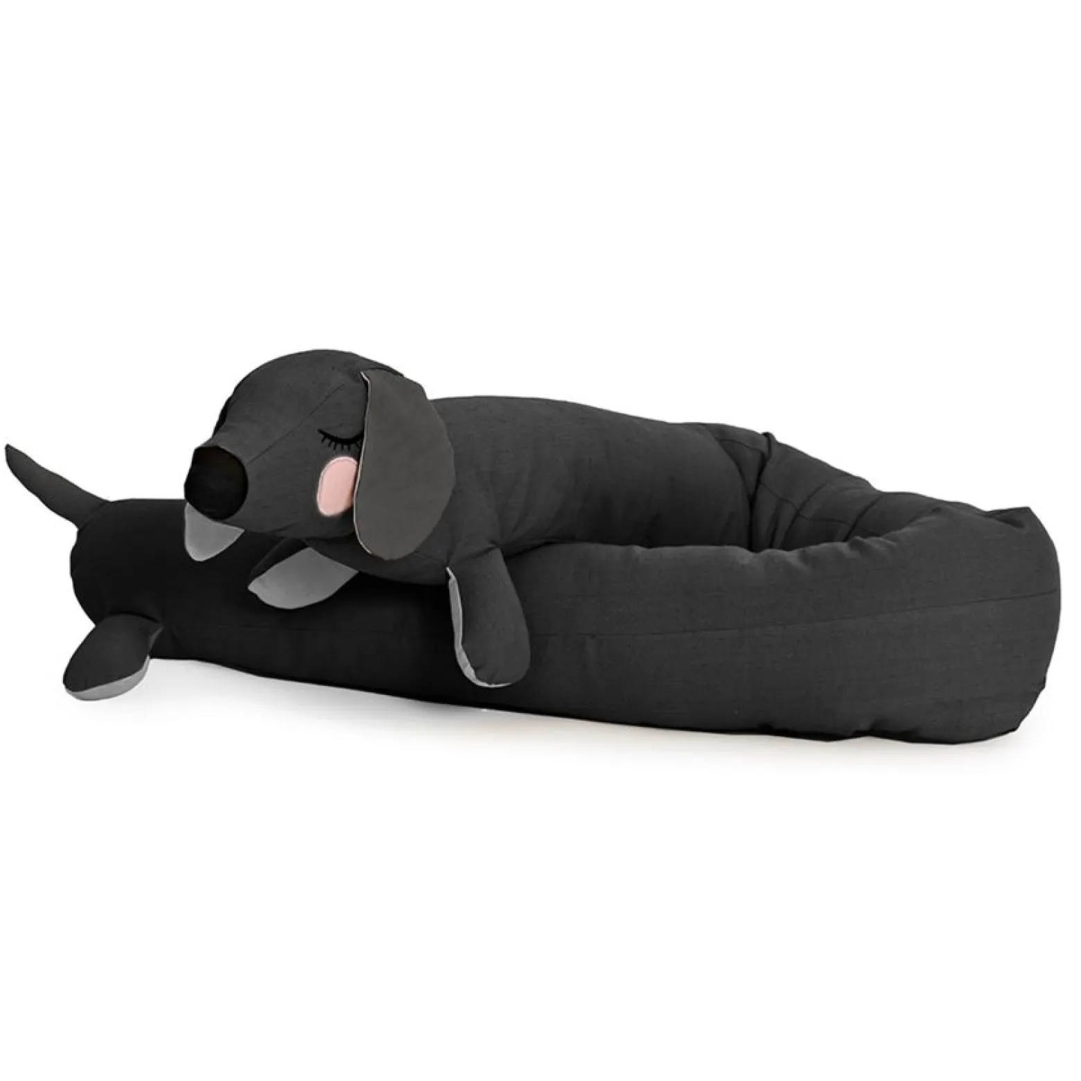 Kudde Lazy long dog antracit