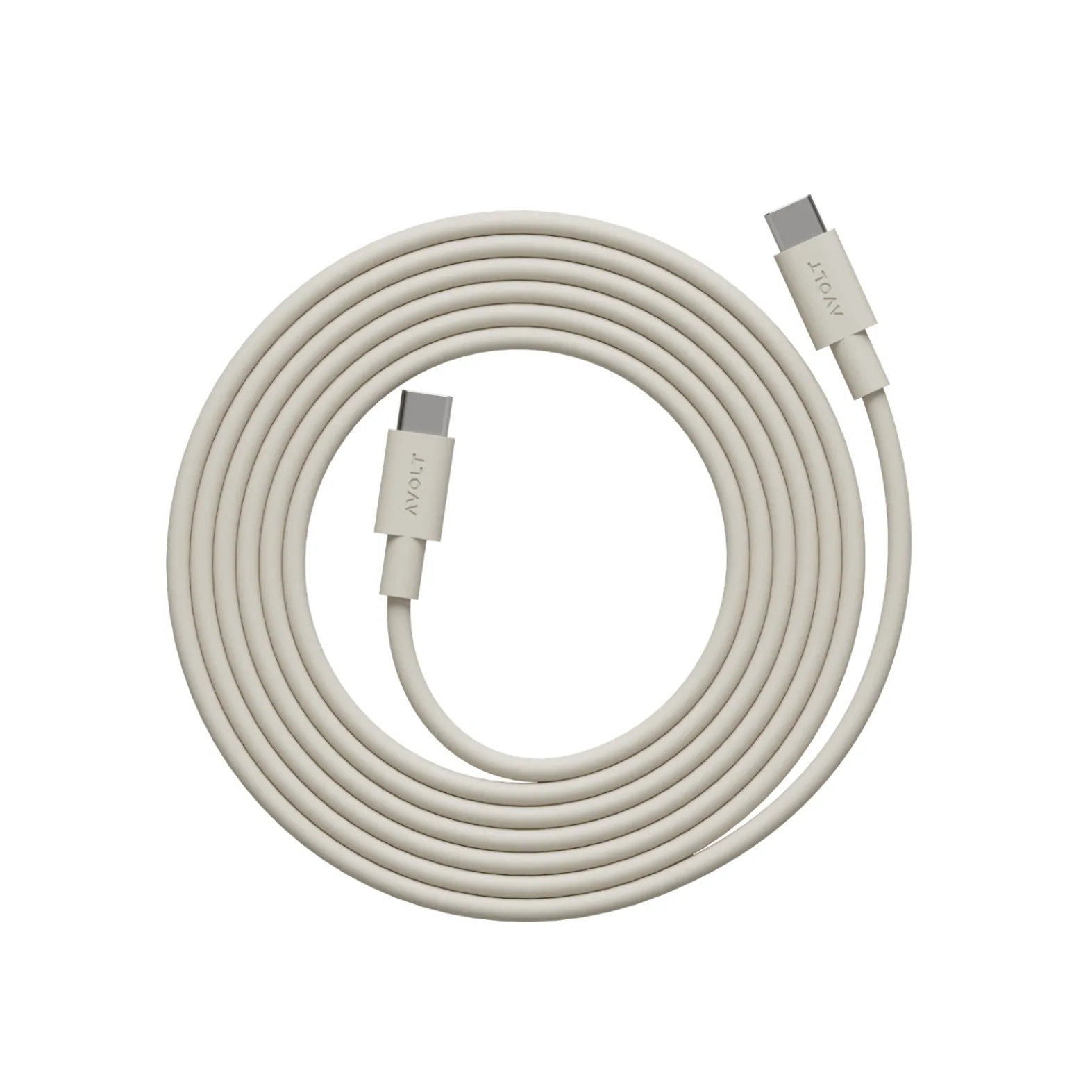 Laddsladd Avolt USB-C 2m Nomad Sand