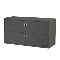 Lådhurts 78x30x42 Mörkgrå