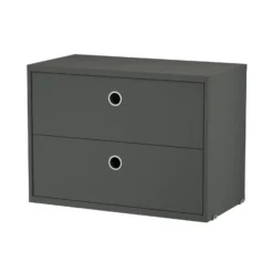 Lådhurts 58x30x42 Mörkgrå