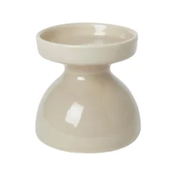 Ljusstake Gullan pelare beige