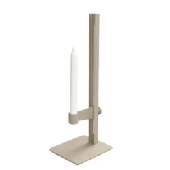 Ljusstake Museum 40x15x13cm Beige