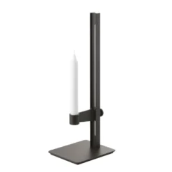 Ljusstake Museum 40x15x13cm Brun