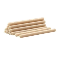 Ljus Stoff Nagel H23 12-pack Beige