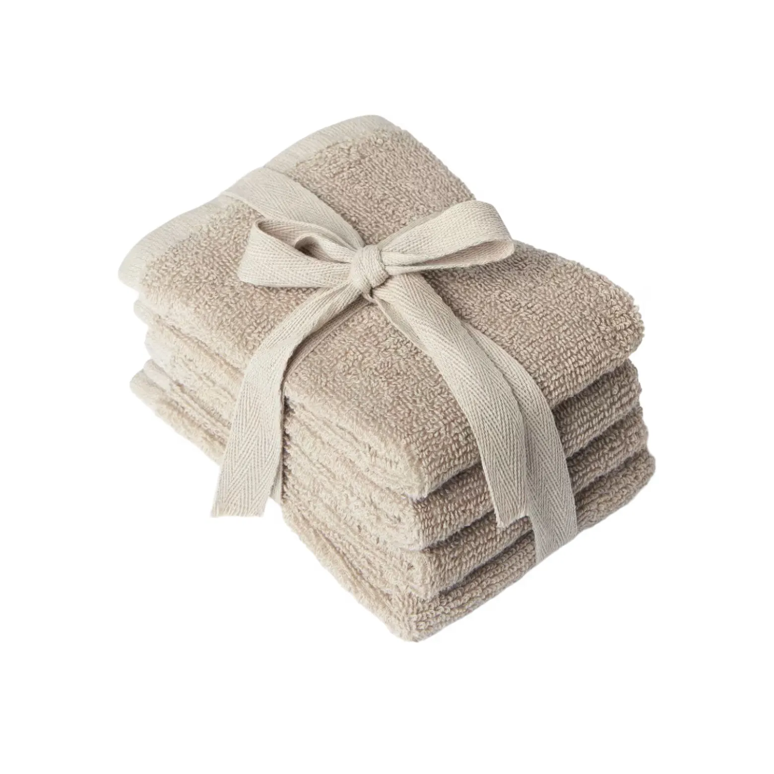 Make-up handduk Stella 30x30 cm beige