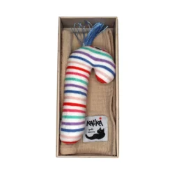 Maskskallra och Snutte Vit pastell ränder