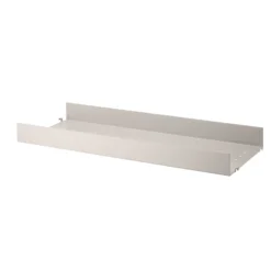 Metallhyllplan Hög 78x30 beige