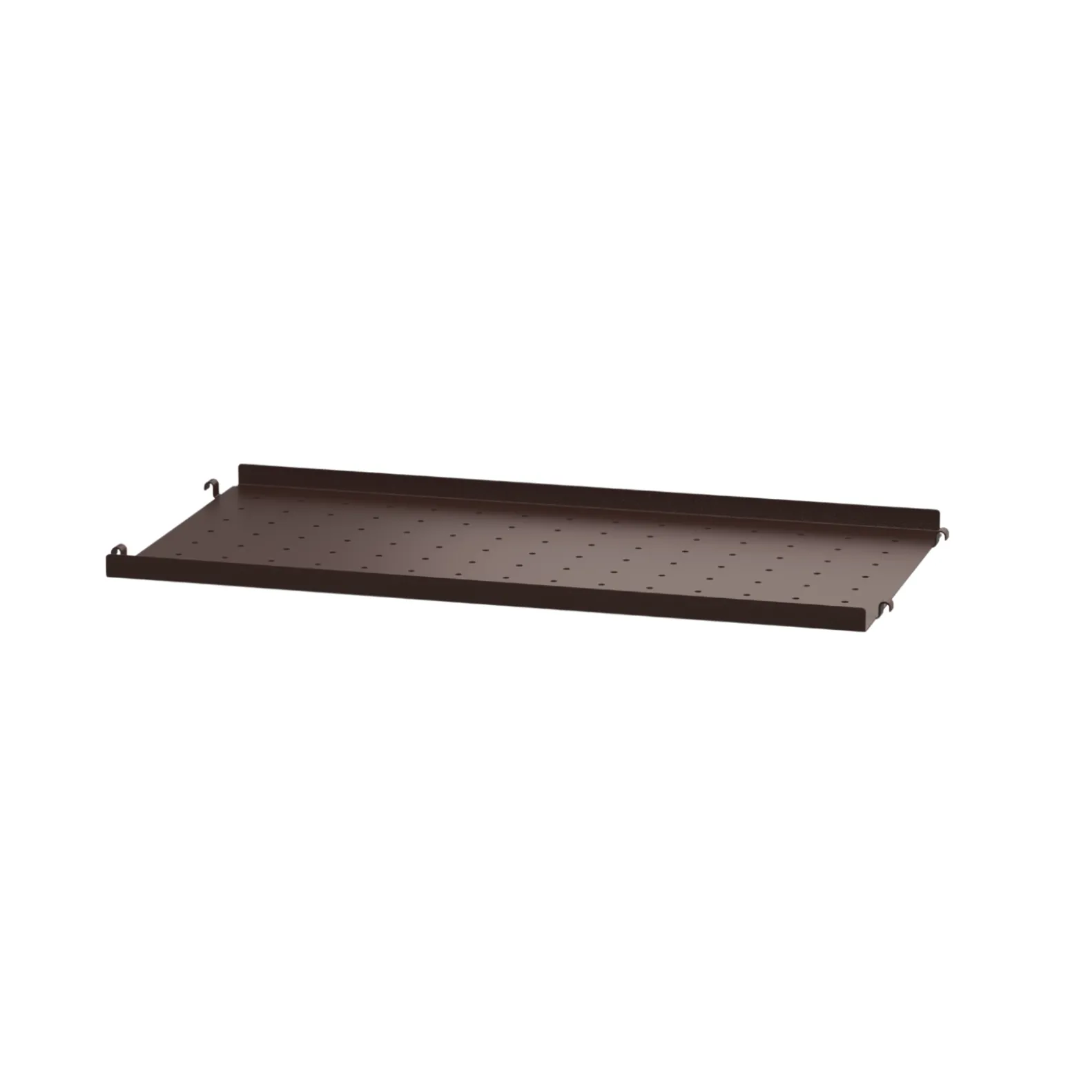 Metallhyllplan Låg 58x30 Mörkbrun
