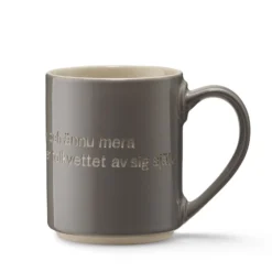 Mugg Astrid Kärlek grå