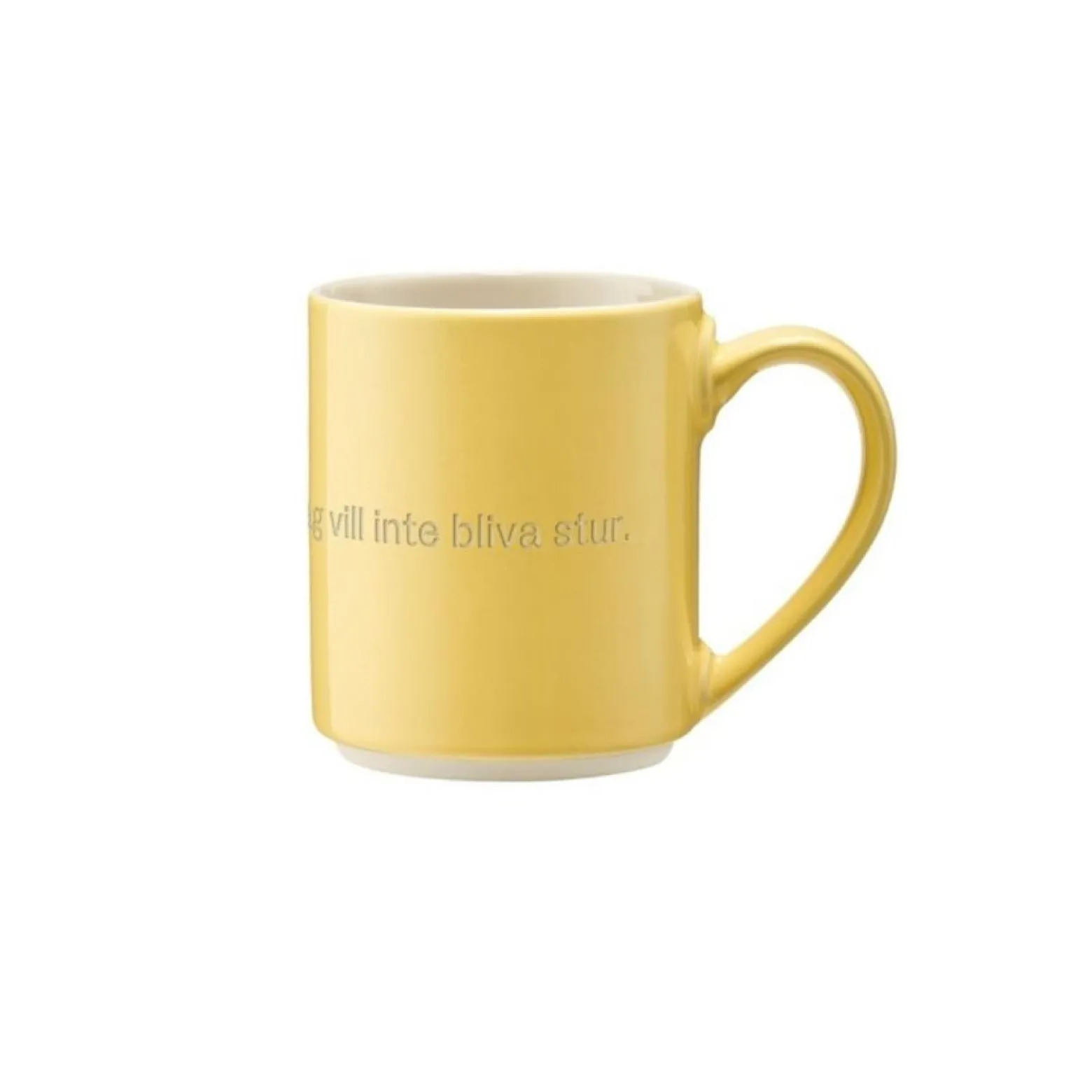 Mugg Astrid Krumelur gul