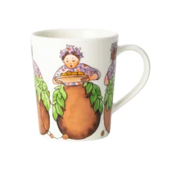 Mugg Elsa Beskow 28cl med handtag, Mrs Potato