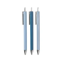 Pennset KIT 3-pack ljusblå/vit