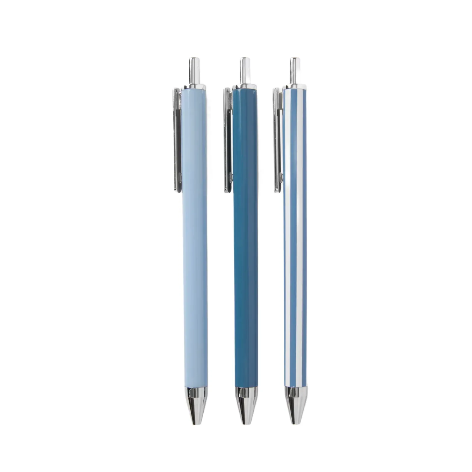 Pennset KIT 3-pack ljusblå/vit