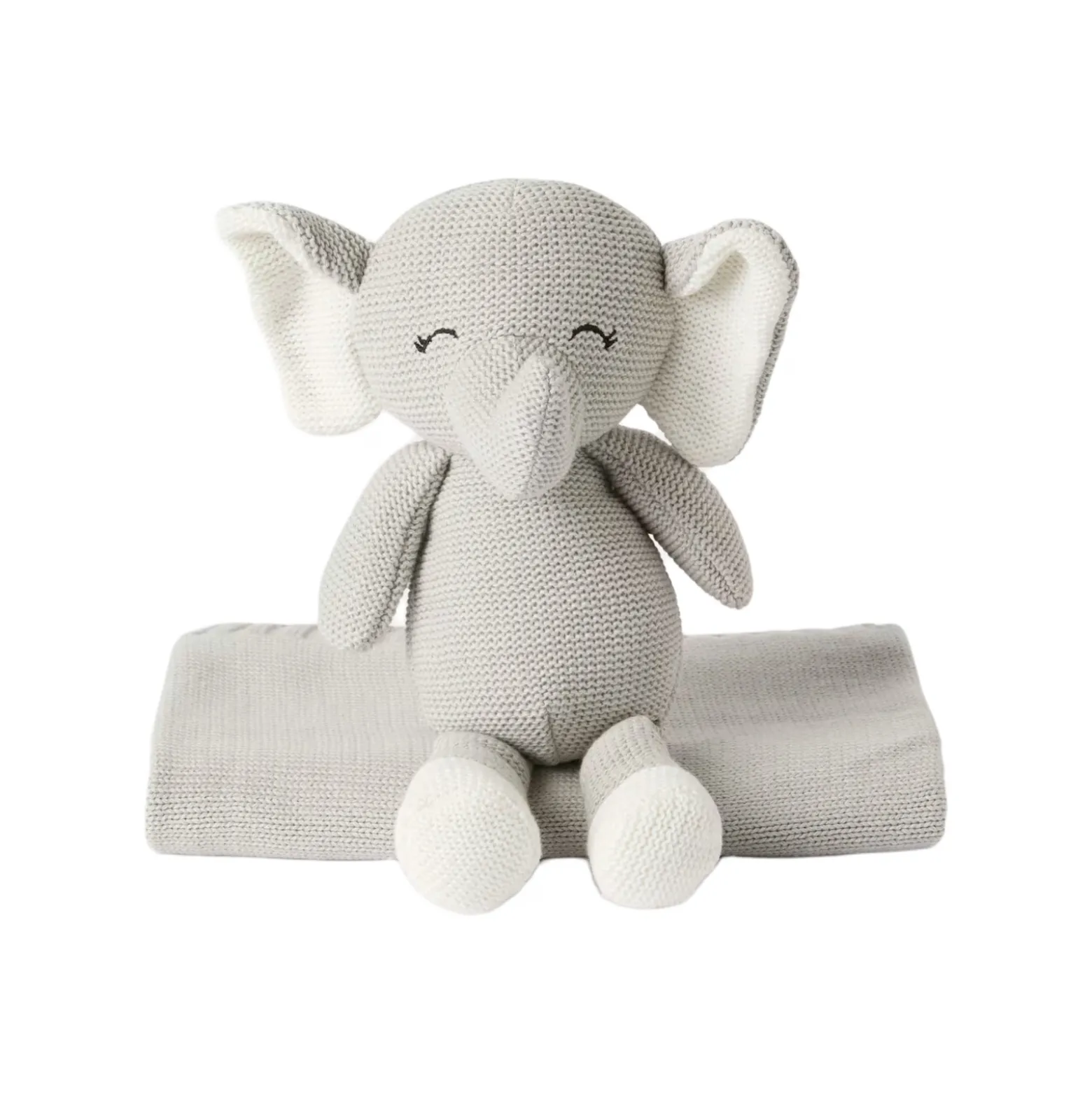 Presentbox Olivia Elefant Grå