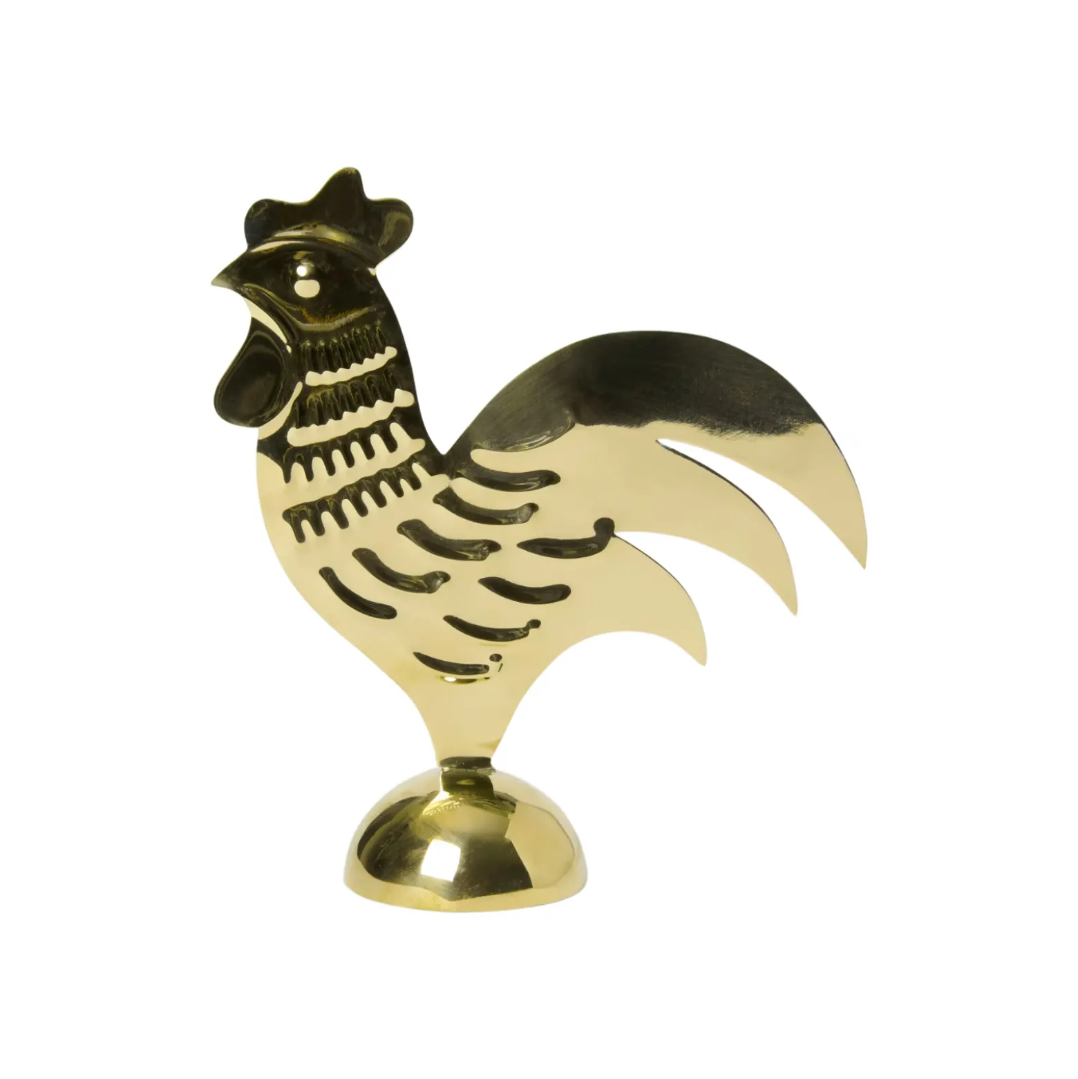 Påskdekoration Tupp Guld